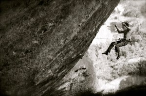 Picture #3 - When we lead, there is always the risk of falling.  Learn from a class or experienced leaders best practices in lead falling.