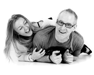 Father and daughter, precious moments!