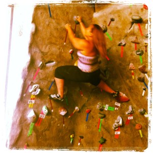 In NYC getting a quickie workout in MPHC.  