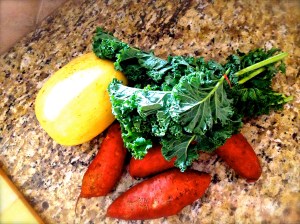 Excited, got the music on, food ready, prep time!