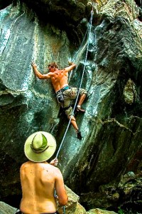 Technosurfing, 5.12b, Rumney NH. Photo: Keegan Carter 2013